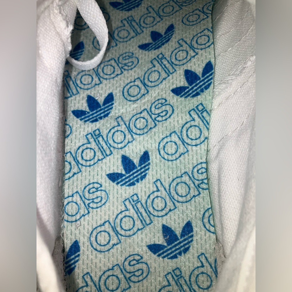 Adidas Nizza RF Triple White Men 10/Womens 11.5 - Picture 10 of 13